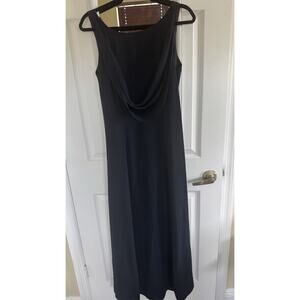 ONXY NITE NAVY BLUE MAXI DRESS SIZE 6